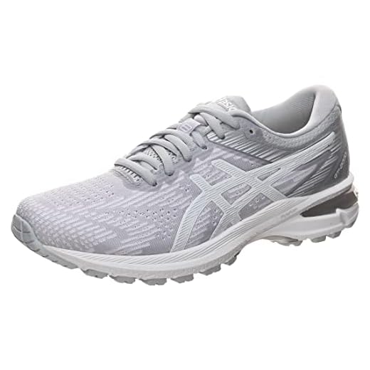 ASICS Damer Gt-2000 8 friidrottsskor, flerfärgad - Piemonterad grå vit - 44 EU