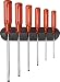 Produktbild PB Swiss Tools SCHLITZ Schraubendreher Set PB 240, 6-tlg. (1/2/3/4/5/6 mm), Wandhalterung