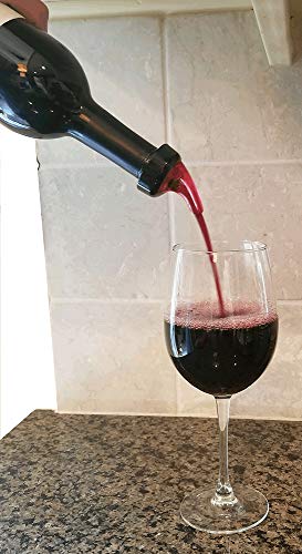Wine-By-The-Glass 5 Ounce Portion Spouts With Clear Top - Pack Of 12 #TOP1