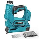 Cordless Brad Nailer Compatible with Makita 18V Battery, 5/8 to 1-1/4 Inch 18 Gauge 2-in-1 Nail Gun with 2000 nails for Wood Carpentry, Tool Only, Brushless, 2 Mode,5.9LBS