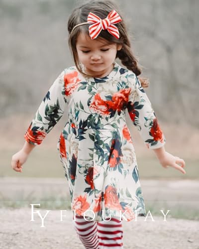 Image of Toddler-Girls-Fall-Clothes-Set Little Girls Highlow Tunic Tops+Leggings Outfit Boutique Clothing