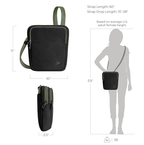 Image of Travelon Anti-theft the Voyages Slim Crossbody