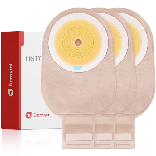 30 Pz sacchetti per colostomia, forniture di osteomia, borse di osteomia drenabili a un pezzo con chiusura a morsa per la cura della stoma ileostomica, taglio da 15 mm a 64 mm