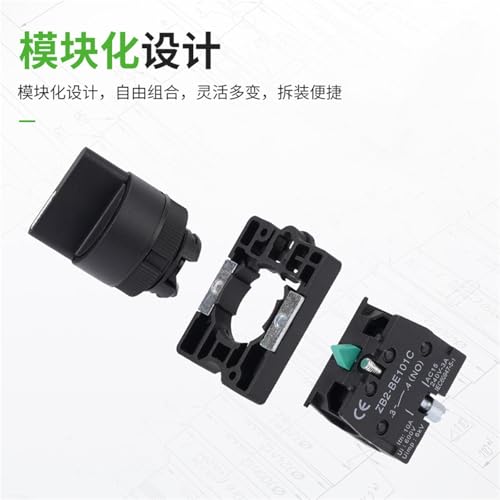 Interruptor XB2-ED21 para evitar falsos contactos en tableros eléctricos de control 2