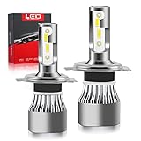 H4/9003/HB2 LED Headlight Bulbs High Low Beam 120W 15000LM,CROSSPASSION H4 LED Headlight Bulbs...
