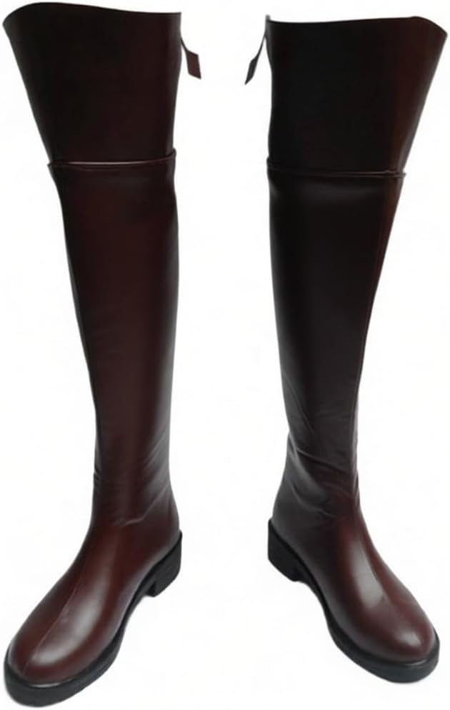 HYin Cosplay Boot Boots Shoe Shoes for Shingeki no Kyojin Eren Jaeger Yeager For Male