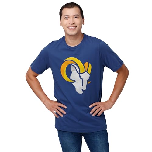 FOCO Los Angeles Rams Primary Logo Primary Color T-Shirt - X-Large