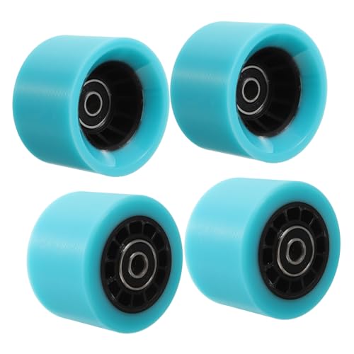 VANZACK Roller Skating Supplies 4pcs 95a Pu Tire Skate Wheels Replacement Wheels for Roller Skates