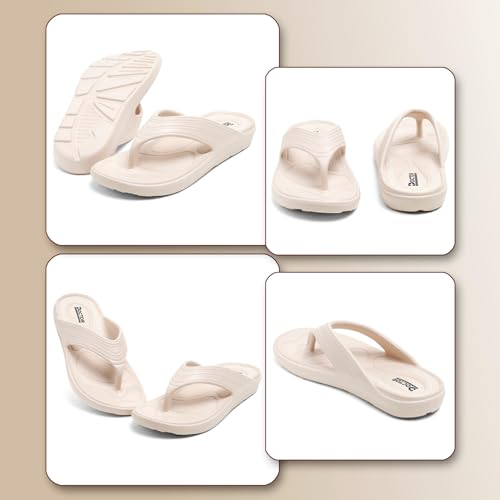 Image of DOCTOR HEALTH SUPER SOFT Women Soft EVA Flip Flops | Lightweight Cushioned Thong Slippers | Anti-Slip Comfortable Everyday Wear Sandals for Indoor Outdoor Use