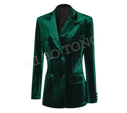 Velvet Suit Women 2 Piece Office Work Suit Notch Lapel Double Breasted Blazer Pants Business Suits Set for Women4