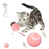 🐱[Prevención del aburrimiento y la obesidad]: Los gatos de interior son las criaturas más juguetonas y emocionales, y también las más adorables. Pero necesitan tiempo para jugar y hacer ejercicio todos los días. Nuestra bola rodante activa es el mejor incentivo que necesitan. Este juguete rodante para gatos evita el aburrimiento y mantiene a tu mascota activa y en movimiento.