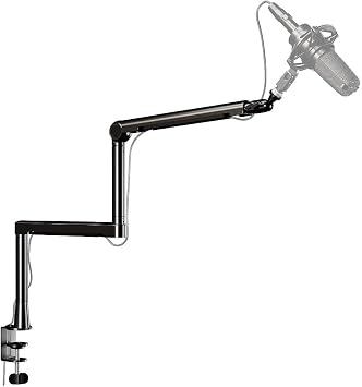 OPLITE Premium Professional Streaming Microphone Stand with 3 Axis 360