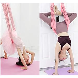 TOCO FREIDO Waist Back Leg Stretch Strap/Yoga Fitness Band, Leg Stretching Assist Trainer, Yoga Stretcher, Back Bend Split Inversion Strap for Fitness, Dance, Ballet, Gymnastics