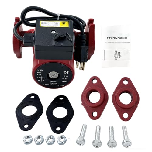 Image of 103252LF Water Circulator Pump Compatible with Bell & Gossett NBF-22 115V 0.8A 60 HZ 1/25HP 1" Union