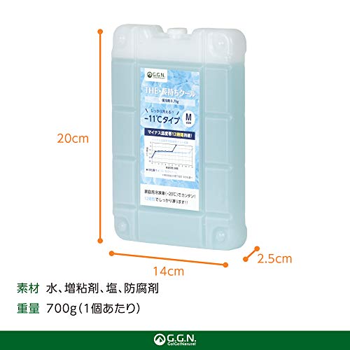 G.G.N.（ジージーエヌ）『THE・長持ちクール700g2個セット』