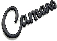 Vista 1 de 1 calcomanía de metal 3D con emblema de insignia de Camaro para Camaro (negro)
