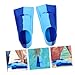 BESPORTBLE 1 Pair Silicone Short Fins for Swimming Training Unisex Diving Flippers for Beginners for Water Sports Comfortable Fit Durable Design for Youth and Boys