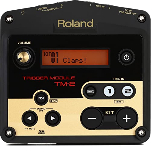 Roland Tm-2 Acustica Drum Trigger Modulo, Nero