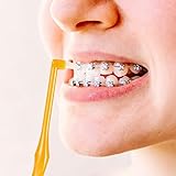 Xinstroe 12 Stück Tuft Zahnbürste, Einbüschelbürste Kleine Zahnbürste Getuftet Weich Büschelzahnbürste Trimm Single Interdental Zwischenraum Bürste