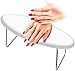 Feadem Nail Arm Rest, Manicure Hand Pillow, Hand Pillow Table Cushion Stand Holder Suitable for All Brands Nail Dryer Lamp, Microfiber Leather