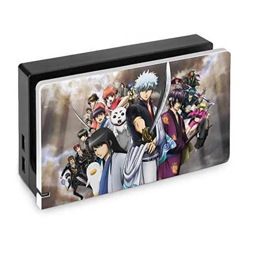 銀魂 Switch ドック ケース 衝撃吸収 傷防止 防塵 スイッチドック 対応 Switch用ドックカバー 保護ケース 装着簡単 薄い 持ち運びやすい