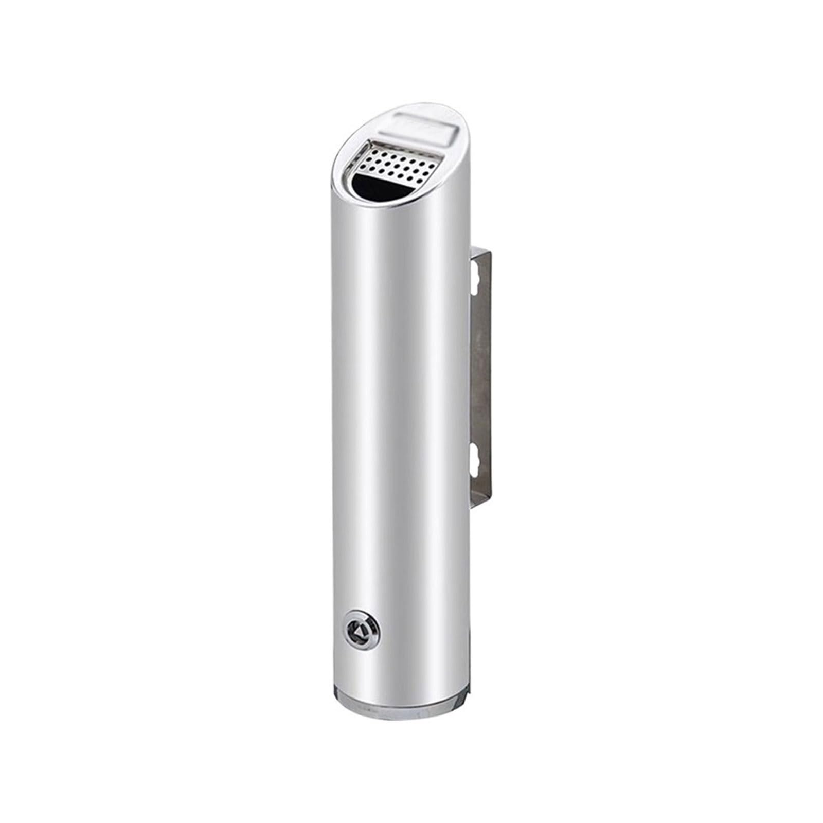 Kw3ns8bp5r One Color Pillar Ashtray Ashtray Smoking Area Stainless Steel Cigarette Bin
