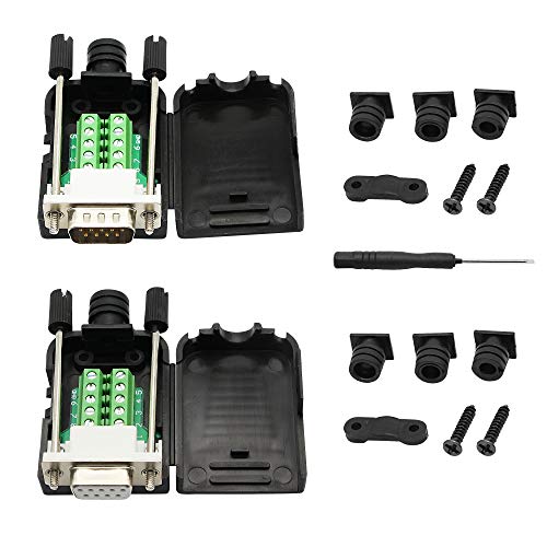 Adaptador conector DB9 RS232 Serial SinLoon miniatura 1