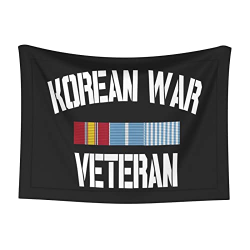 Korean War Veteran Pride Korea Service Ribbon Soft and Cozy Pet Blanket for Dogs and Cats - Versatile and Comfortable Medium