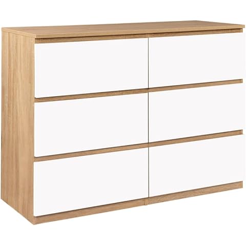 Commode TOMI 6 tiroirs IDMarket Cover