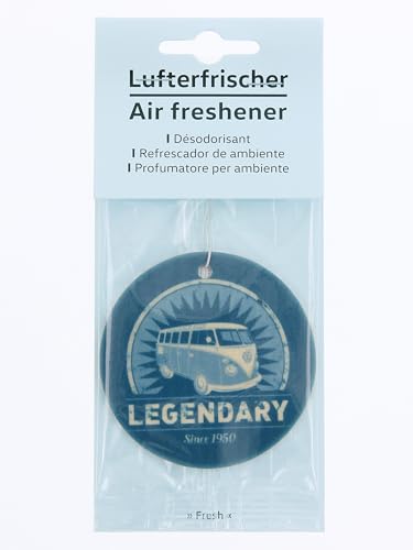 Image of BRISA VW Collection - T1 Bus Camper Car Air Fresheners, 2-Pack | Volkswagen Car Air Fresheners, 2-Pack, Long-Lasting Scent for Camping and Home Use, Legendary, Fresh /Blue