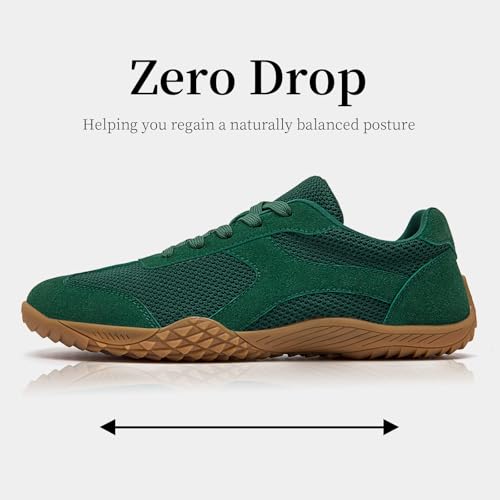 Image of Mens Shoes Barefoot Shoes Men Zero Drop Walking Trail Running Hiking Workout Gym Shoes Lightweight Casual Sneakers