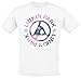 Linkin Park From Zero Spill Uomo T-Shirt Bianco L 100% Cotone Regular - 3