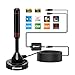 Chaowei Digital TV Antenna, Indoor Outdoor HD Antenna Easy Mount with Magnetic Base, Signal Amplifier for Local Channels, 4K 1080P Reception with 16.5FT Coax Cable