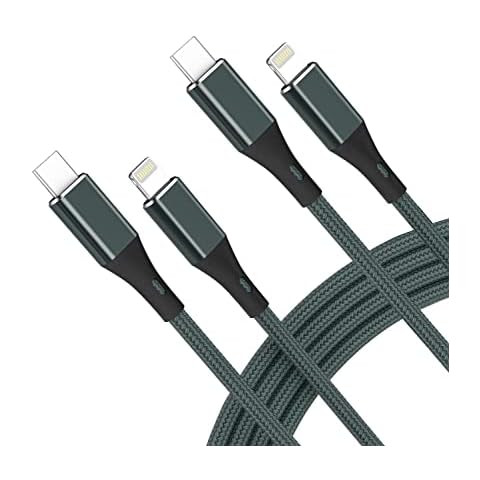 [Apple MFi Certified] USB C to Lightning Cable 2Pack 10FT,iPhone Fast Charger Cable USB-C Power Delivery Charging Cord for iPhone 13/12/12 PRO Max/12 Mini/11/11PRO/XS/Max/XR/X/8/8Plus Cover