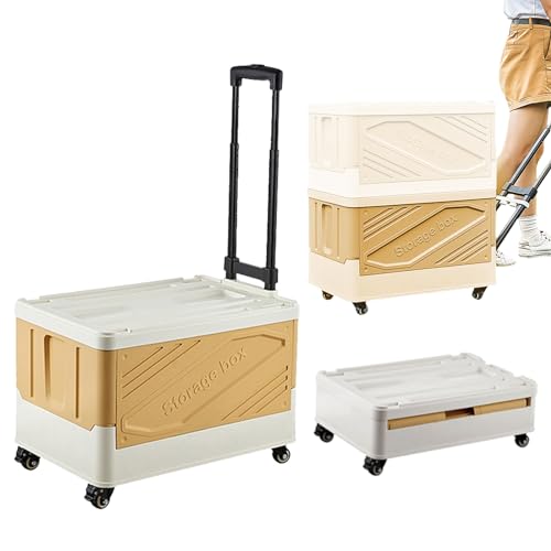 XCBYT 50L Foldable Rolling Crate