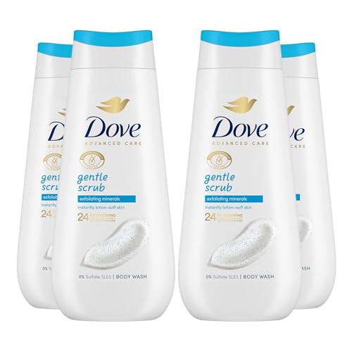 Dove Advanced Care Sulphate Free Body Wash for Women Made with Skin-Natural Nourishers and Micromoisture Provides 24 Hours Renewing Lotion-Soft Softer Skin, 225ml