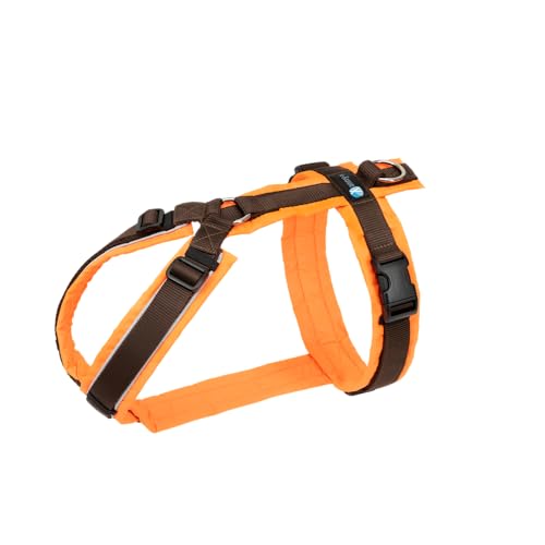 anny-x Brustgeschirr Protect Leuchtorange braun - Gr. XXS