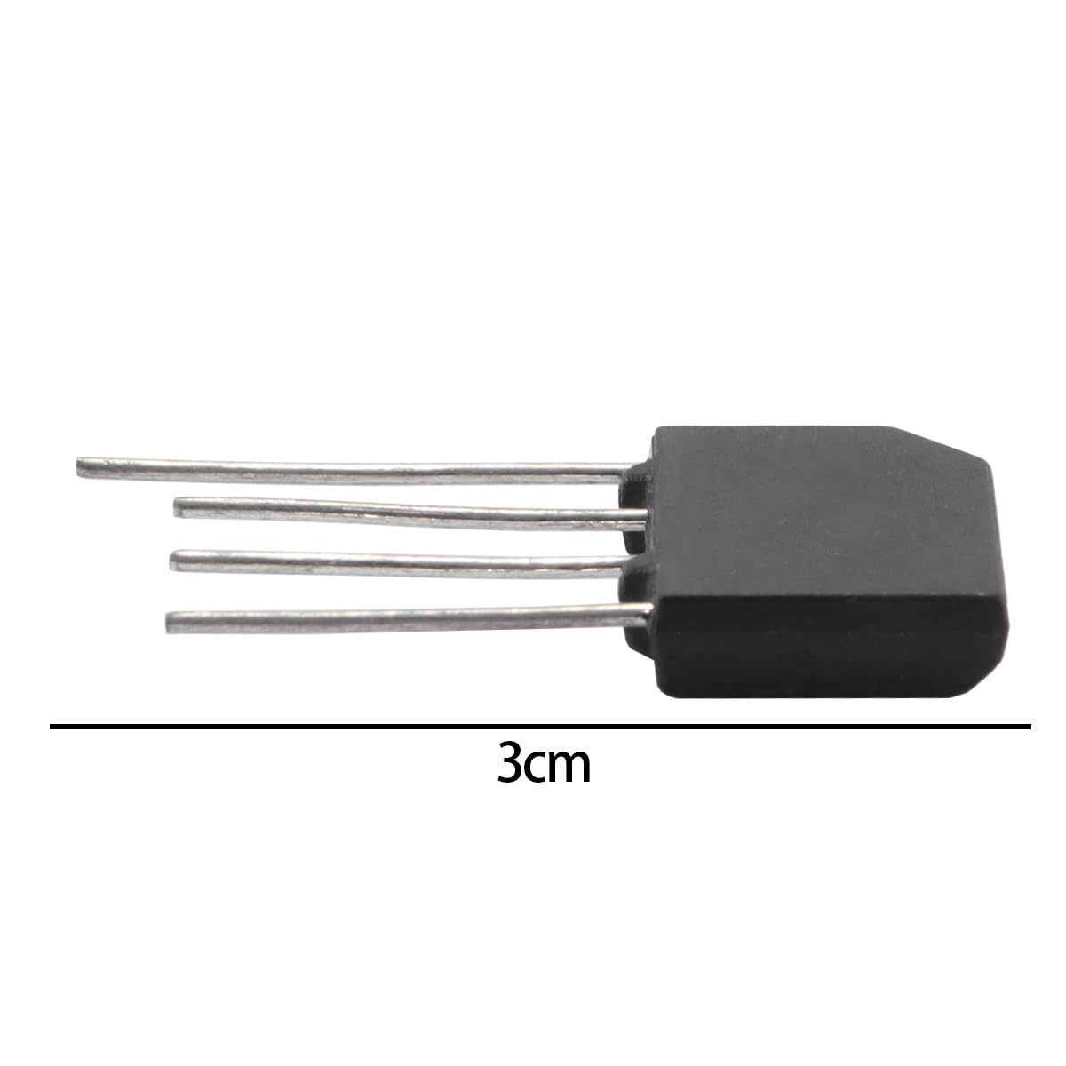 10 pezzi diodo raddrizzatore a ponte KBP307 monofase, 700 V/3 A, diodi elettronici al silicio a onda intera da 3 Ampere e 700 Volt, 4 pin