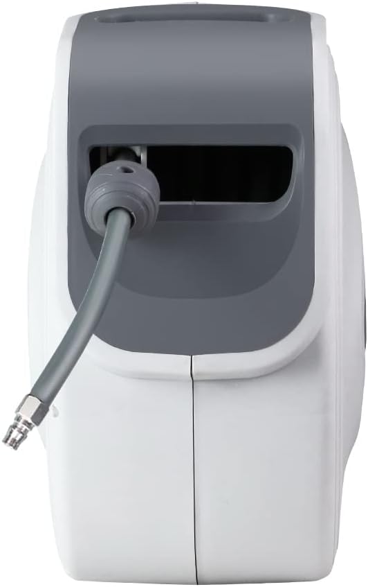 Air Hose Reel 10m Retractable Rewind Swivel Wall Mount Compressor Garage