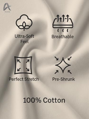 Image of Men's 100% Cotton Crew Neck T-Shirt | Regular Fit | Soft & Breathable | Casual Everyday Wear