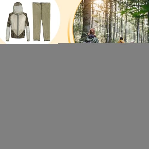 Combinaison Anti-Mouches ajustable et pliable avec maille de protection