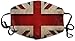Price comparison product image British Flag W Mask Washable Dust Mask Eco-friendly Safety Masks Unisex Anti-Flu Face Mask Breathable Mouth Mask Airsoft Masks With Adjustable Ear Loop For Outdoor Hospital