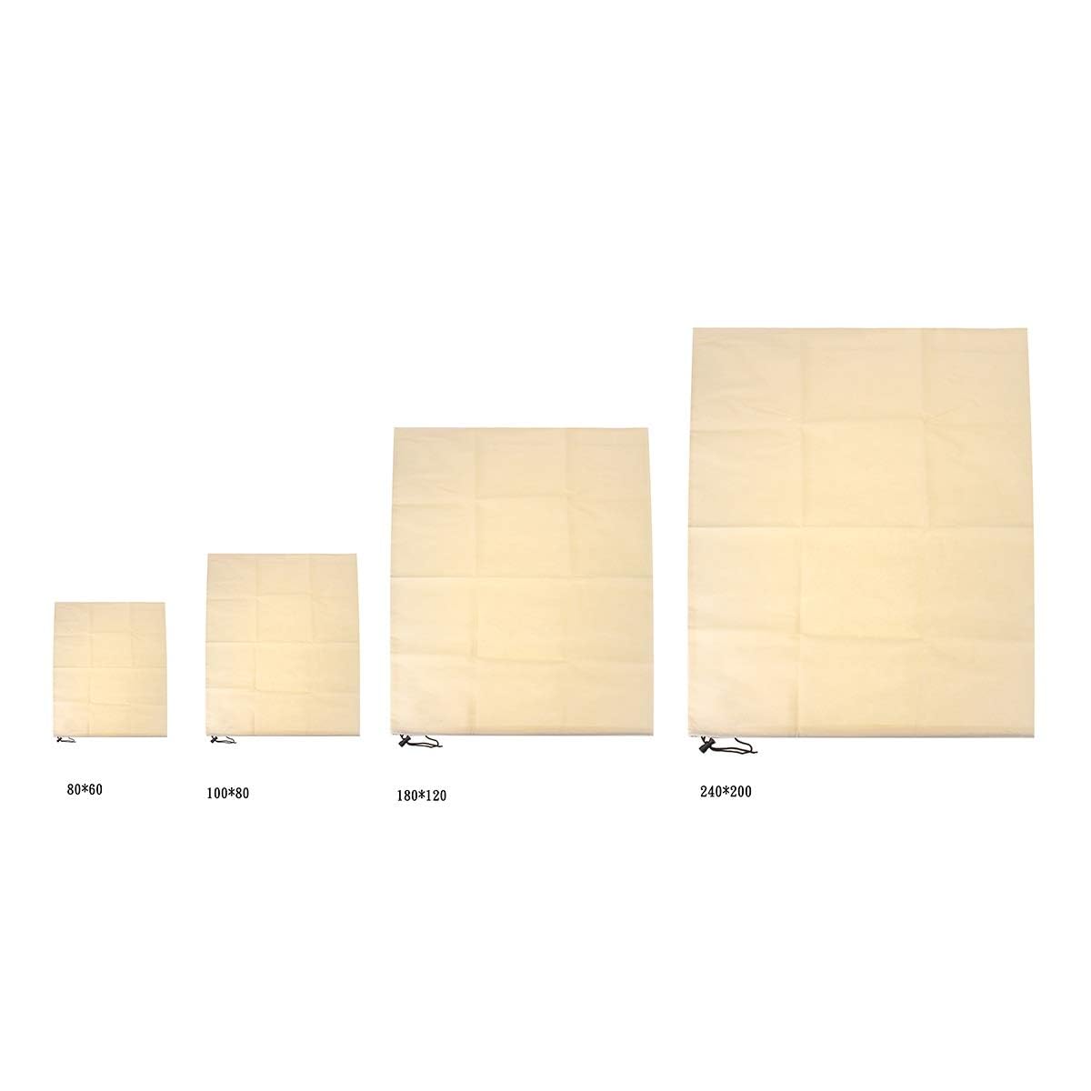 Pflanzenschutzabdeckung. Outdoor Winter Garten Yard Strauch Topfpflanze Anti Frost Frost Schutzabdeckung Tasche Pflanze Abdeckung Warme Abdeckung Baum Strauch (Color : 240cm x 200cm)