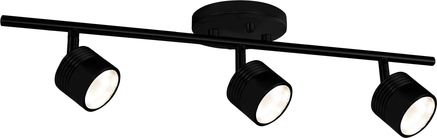 Kuzco Lighting TR10022-BN Lyra - 17W 3 LED Track Light-5.75 Inches Tall and 4.88 Inches Wide, Finish Color: Brushed Nickel