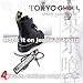 Cyberpink Tokyo Ghoul Keychain 4-in-1 | Anime Tag with Straps | Gothic Punk Accessory