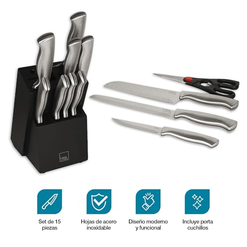 Opiniones y reviews de Cuchillos de Acero Inoxidable disponible en línea para comprar. 14 Cuchillos de Acero Inoxidable marca Casa Litus (2)