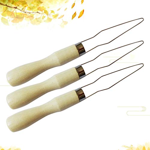 EXCEART 3 Pcs BotÃ£o Gancho Auxiliar Zipper Puxar Roupas de Aperto Zipper Gancho Auxiliar BotÃ£o Ext