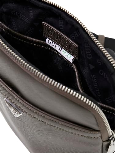 Bolso bandolera Certosa GUESS sofisticado en Brown Shitake 3
