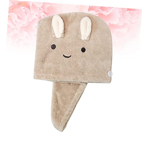 FOMIYES 2 Pçs Absorvente Cabeça Envoltório Chapéu De Cabelo Seco Turbante De Cabelo Envoltório Cabeç