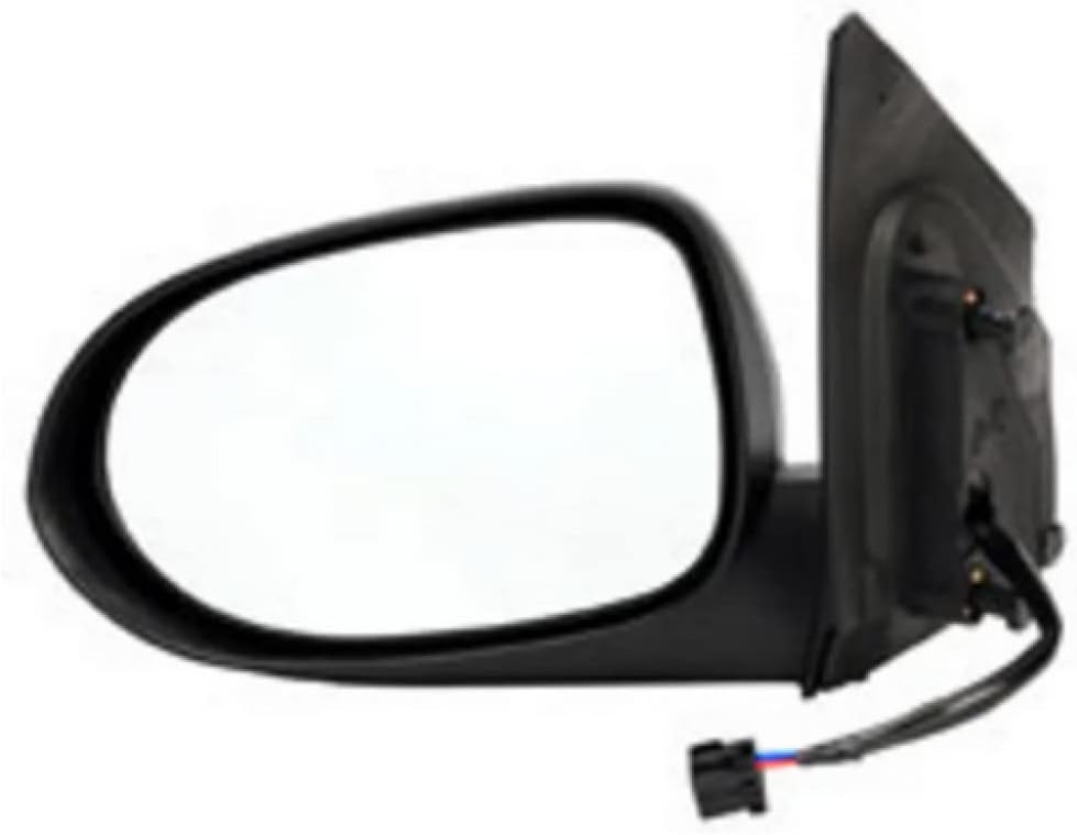 For Dodge Caliber Door Mirror 2007 2008 2009 Driver and Passenger Side Pair Textured Power Non Heated Non Folding CH1320265